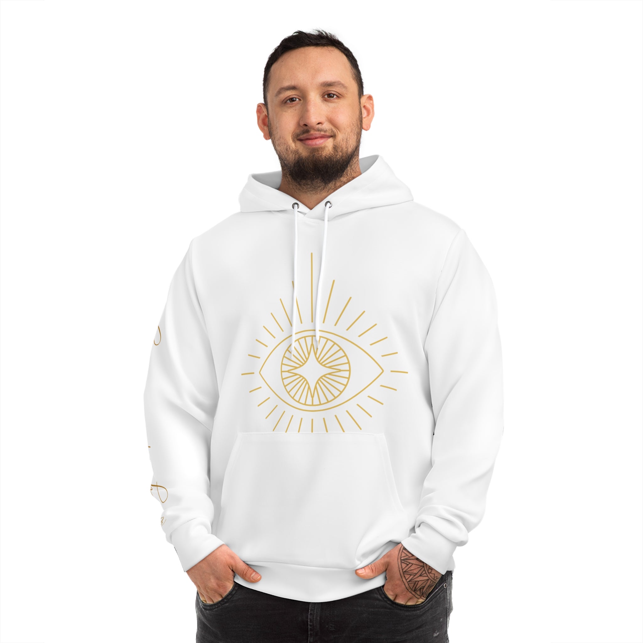 Mystic Eye Hoodie – Minimal Boho Graphic Fashion Hoodie