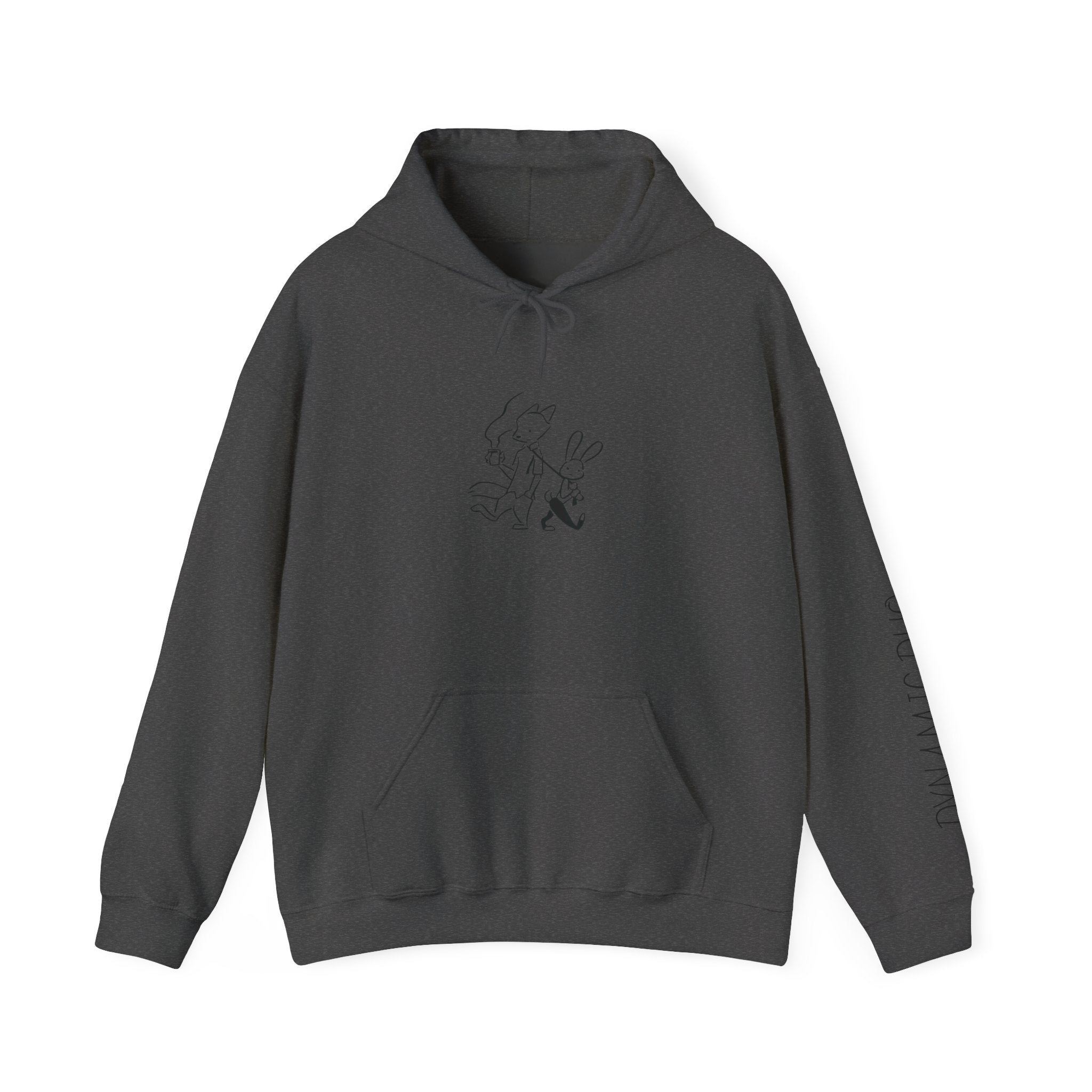 Bold Lines Hoodie — Minimal Graphic Sweatshirt