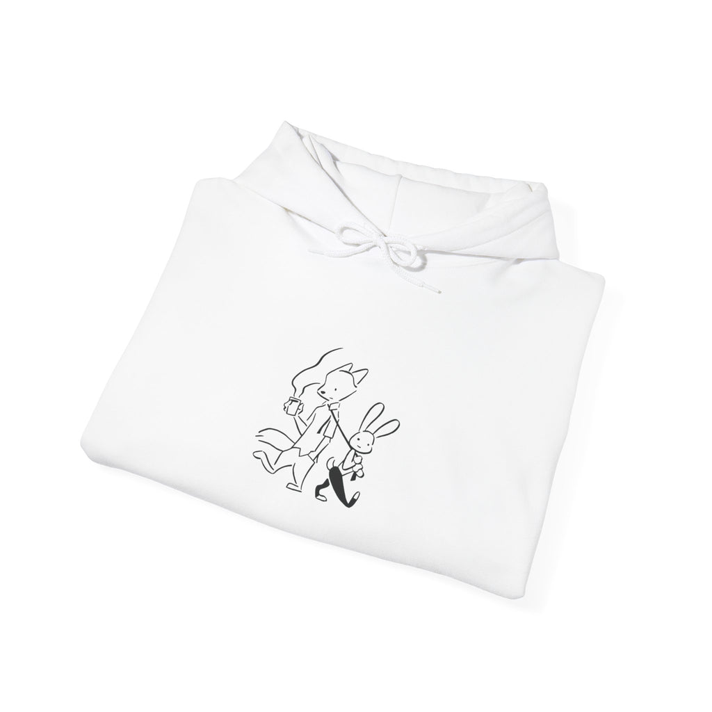 Bold Lines Hoodie — Minimal Graphic Sweatshirt