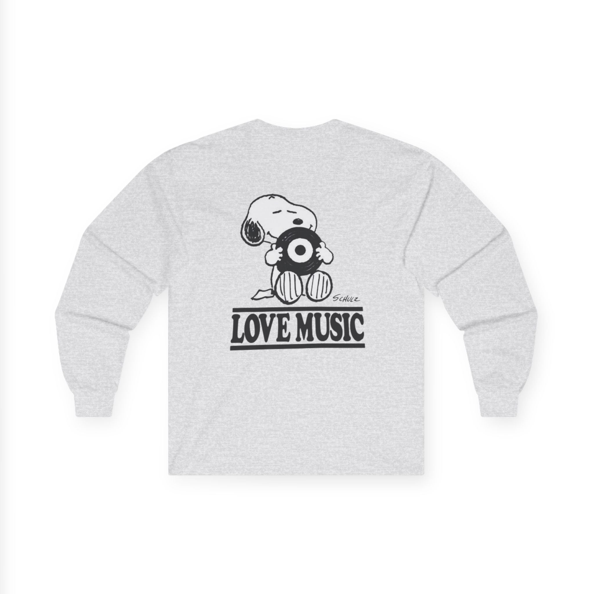 Snoopy "Love Music" Long Sleeve Tee