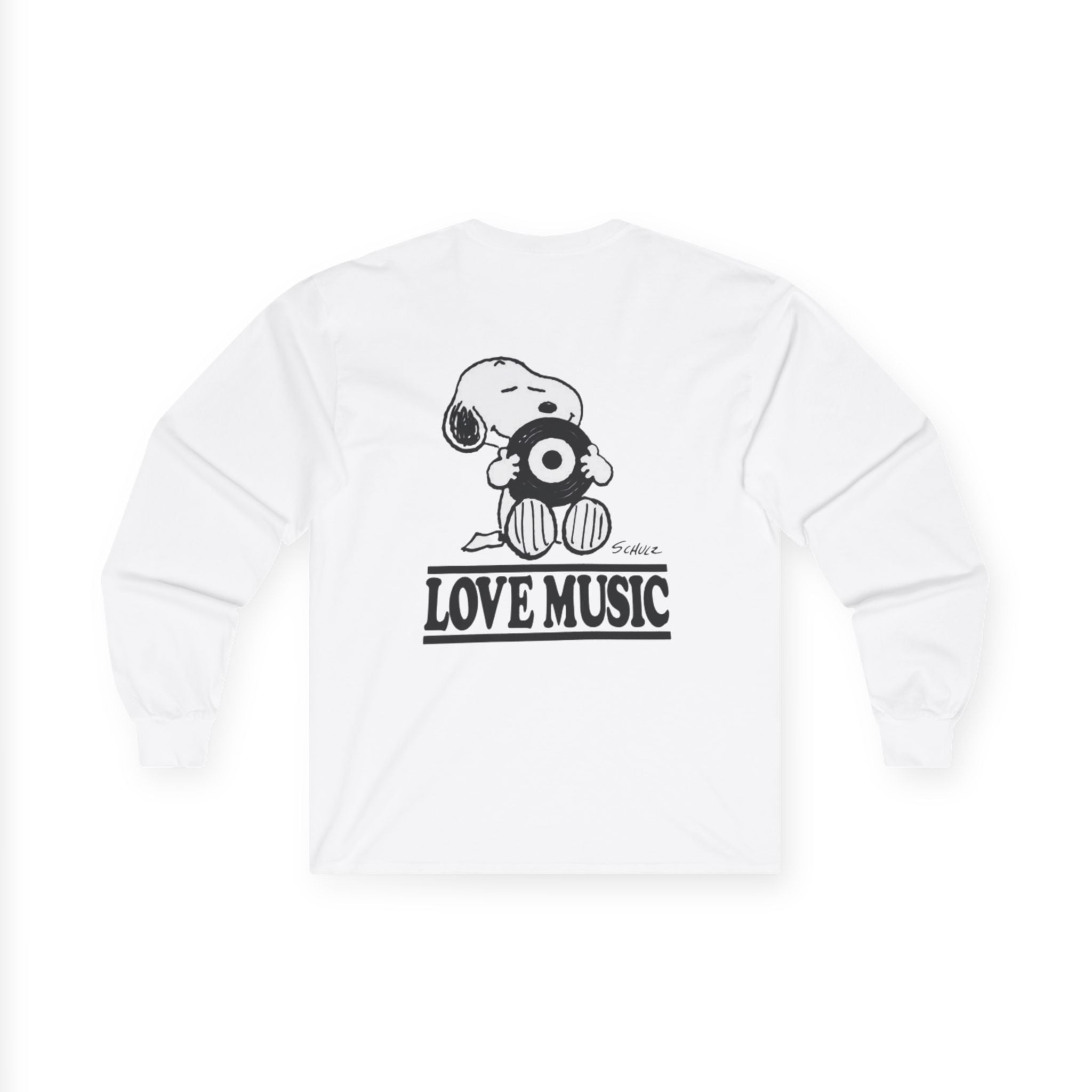 Snoopy "Love Music" Long Sleeve Tee