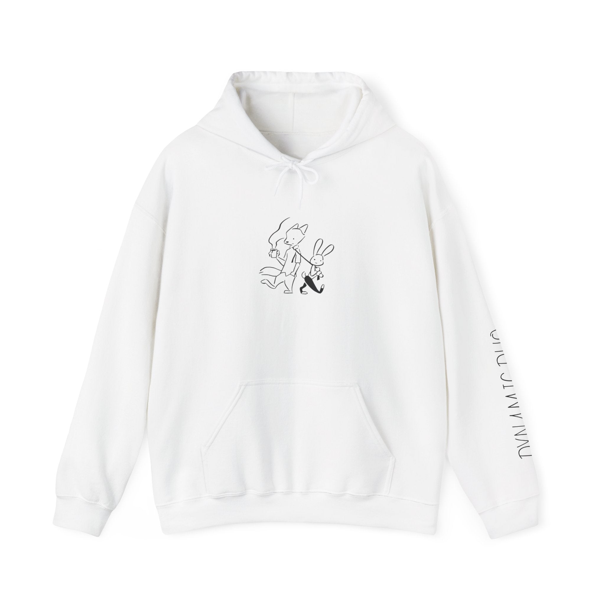 Bold Lines Hoodie — Minimal Graphic Sweatshirt