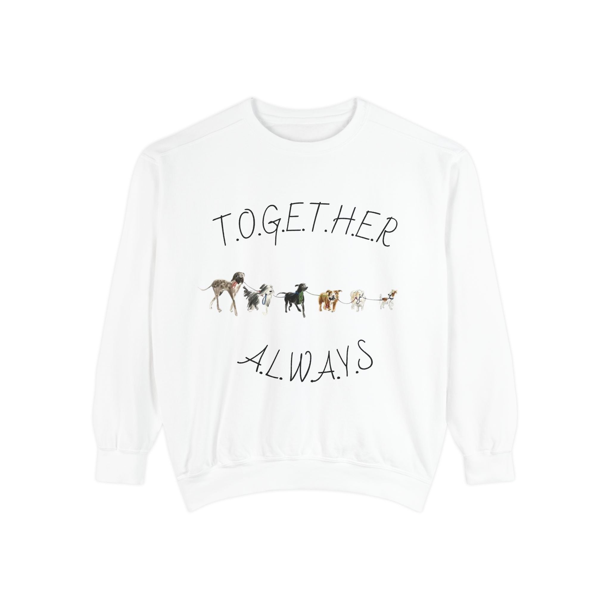 Sweatshirt — Minimalist Skateboarder Ink Art Crewneck