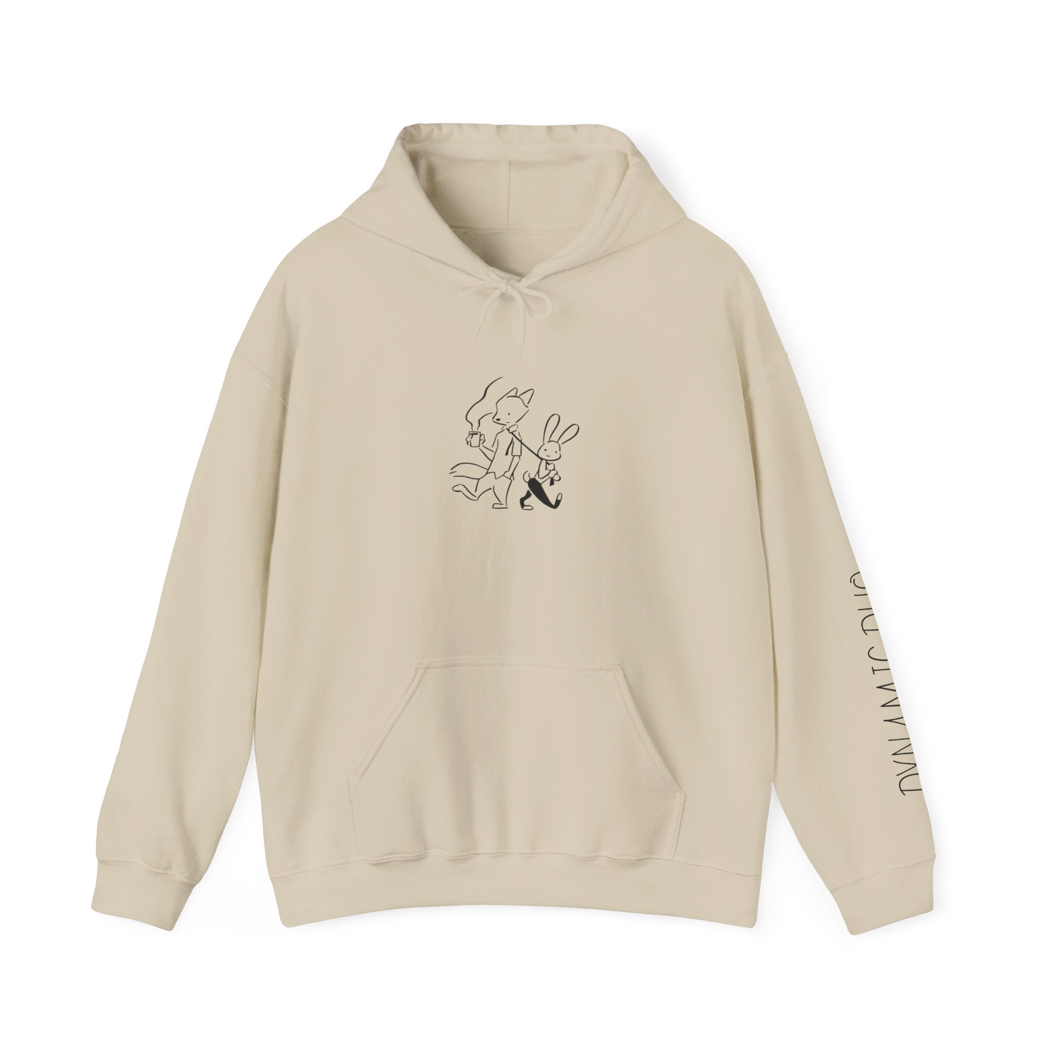 Bold Lines Hoodie — Minimal Graphic Sweatshirt